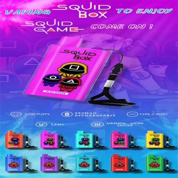 Randm Squid Box 5200Puffs kertakäyttöinen vape